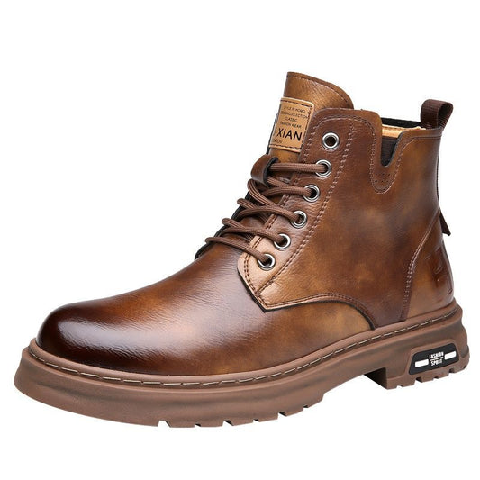 British Martin Boots Thick Bottom Hiking men
