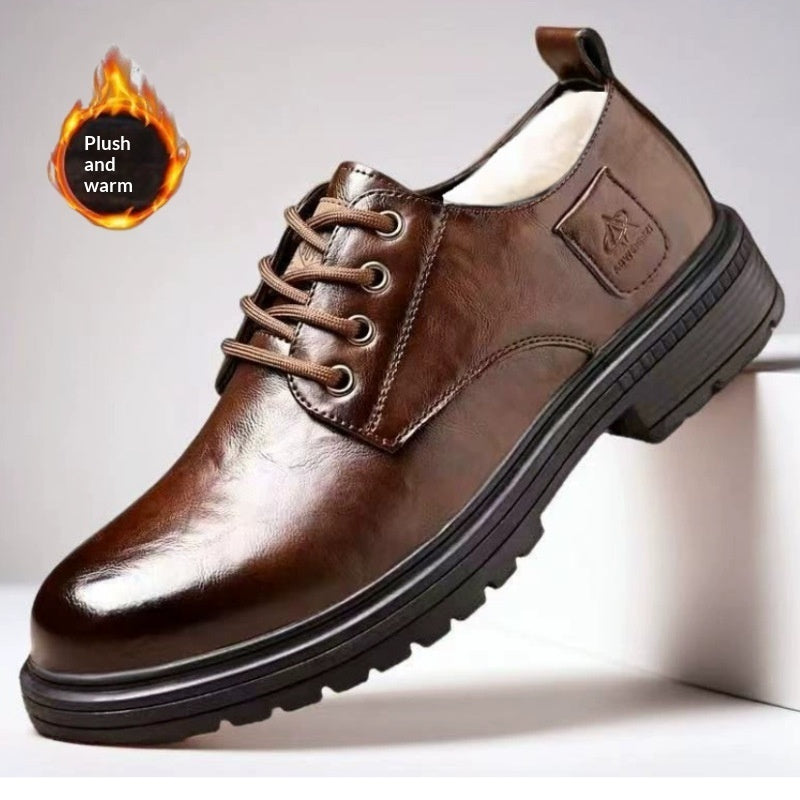 Breathable, Versatile Lace-up Slip-on Loafer Shoes