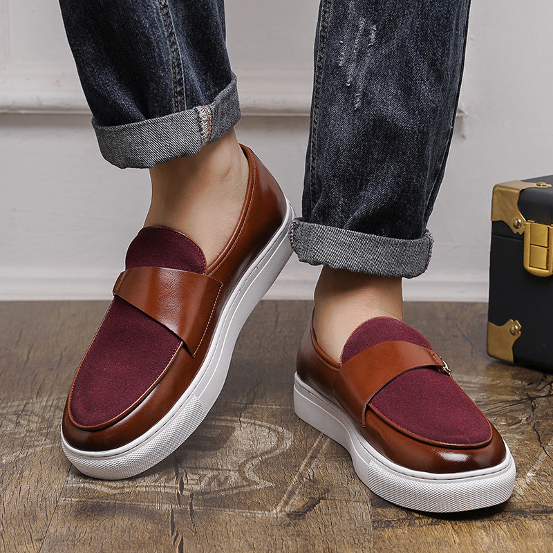 Leather Slip-on loafer Men
