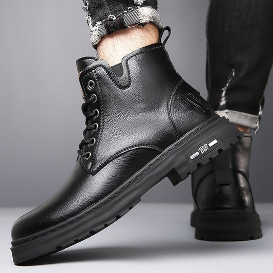 British Martin Boots Thick Bottom Hiking men