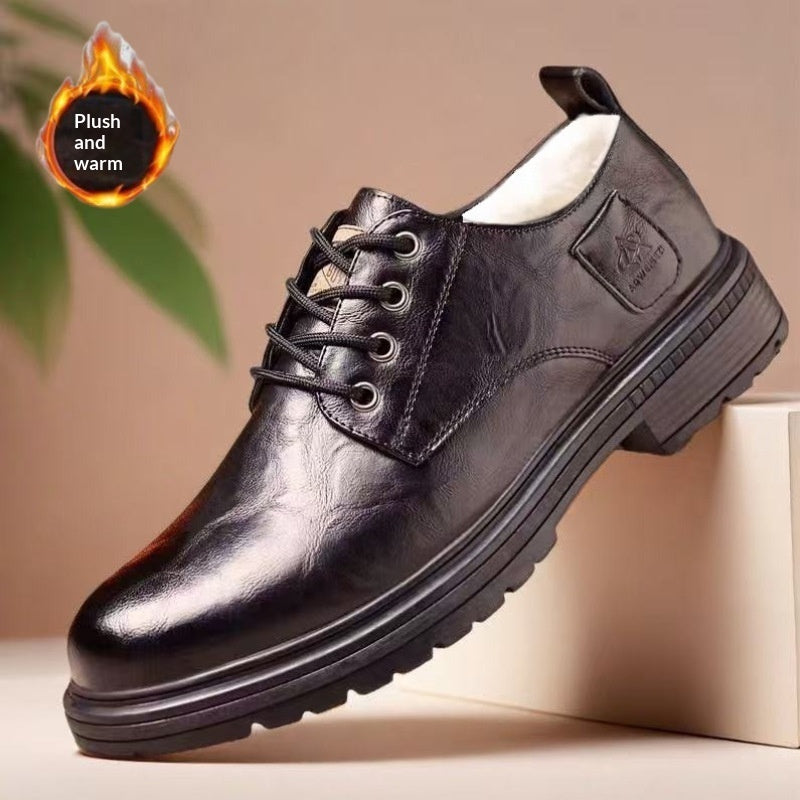 Breathable, Versatile Lace-up Slip-on Loafer Shoes