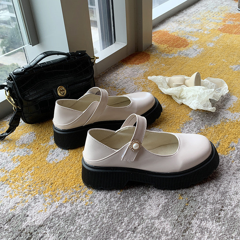 Loafers White Retro women