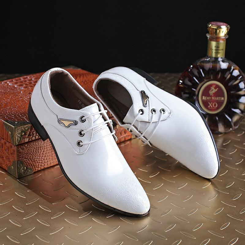 Formal Men Leather Black