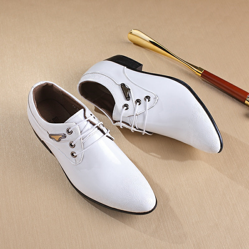 Formal Men Leather Black