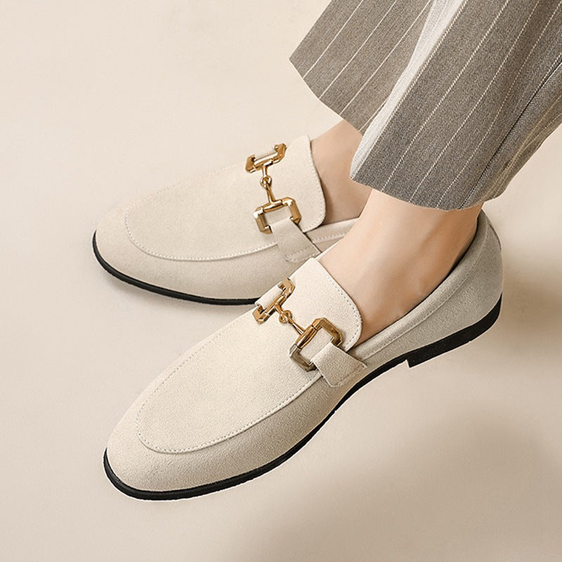 Suede Leather loafer Men