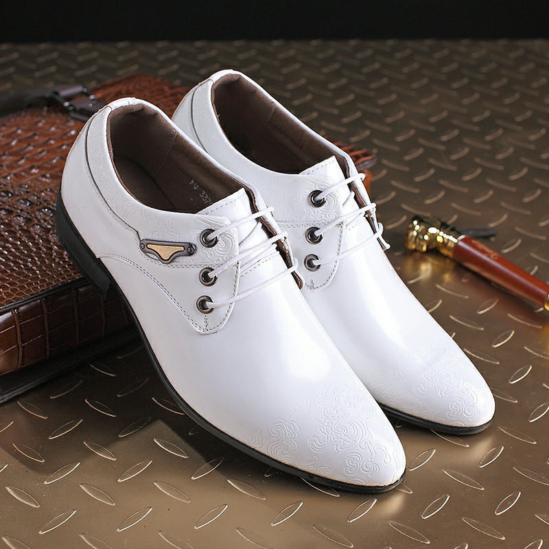 Formal Men Leather Black