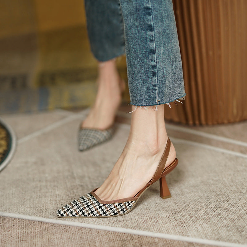 Baotou Sandals Stiletto Heel women