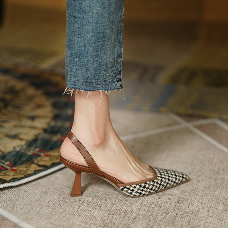 Baotou Sandals Stiletto Heel women
