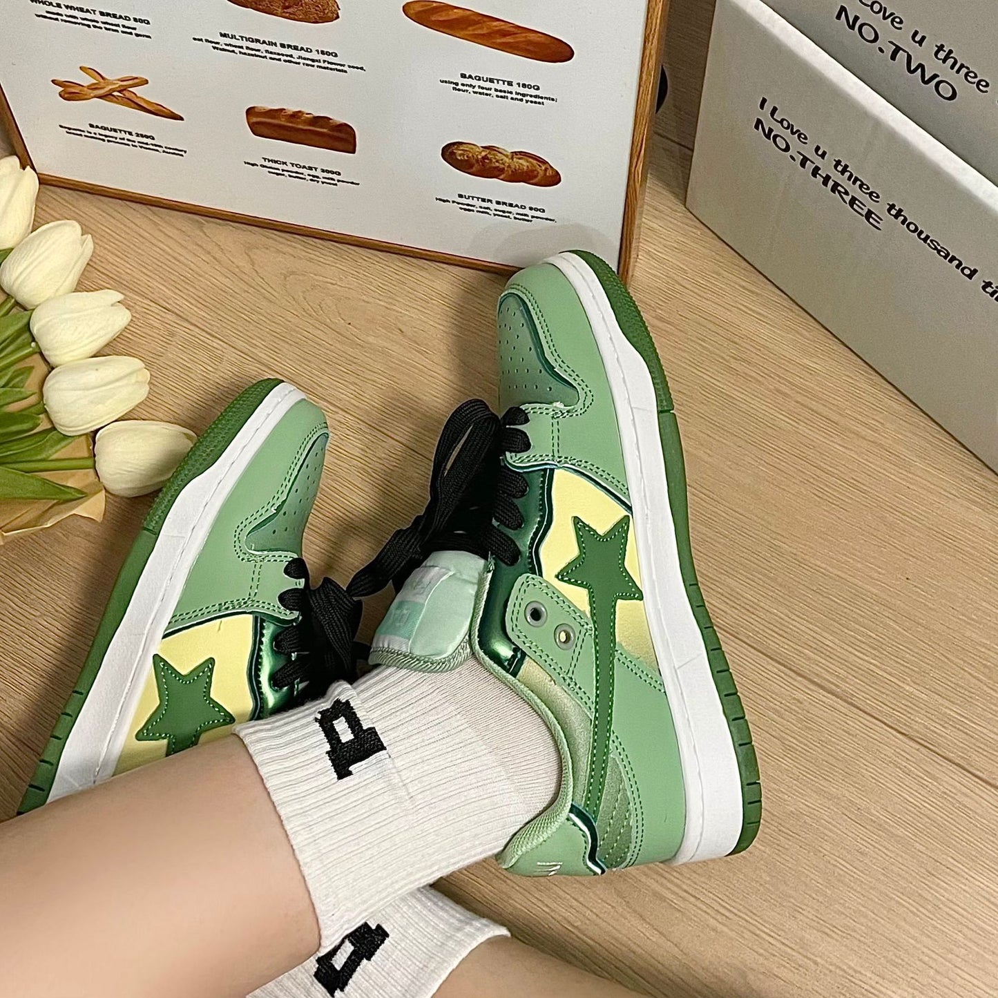 Retro Breathable Rubber Sneaker
