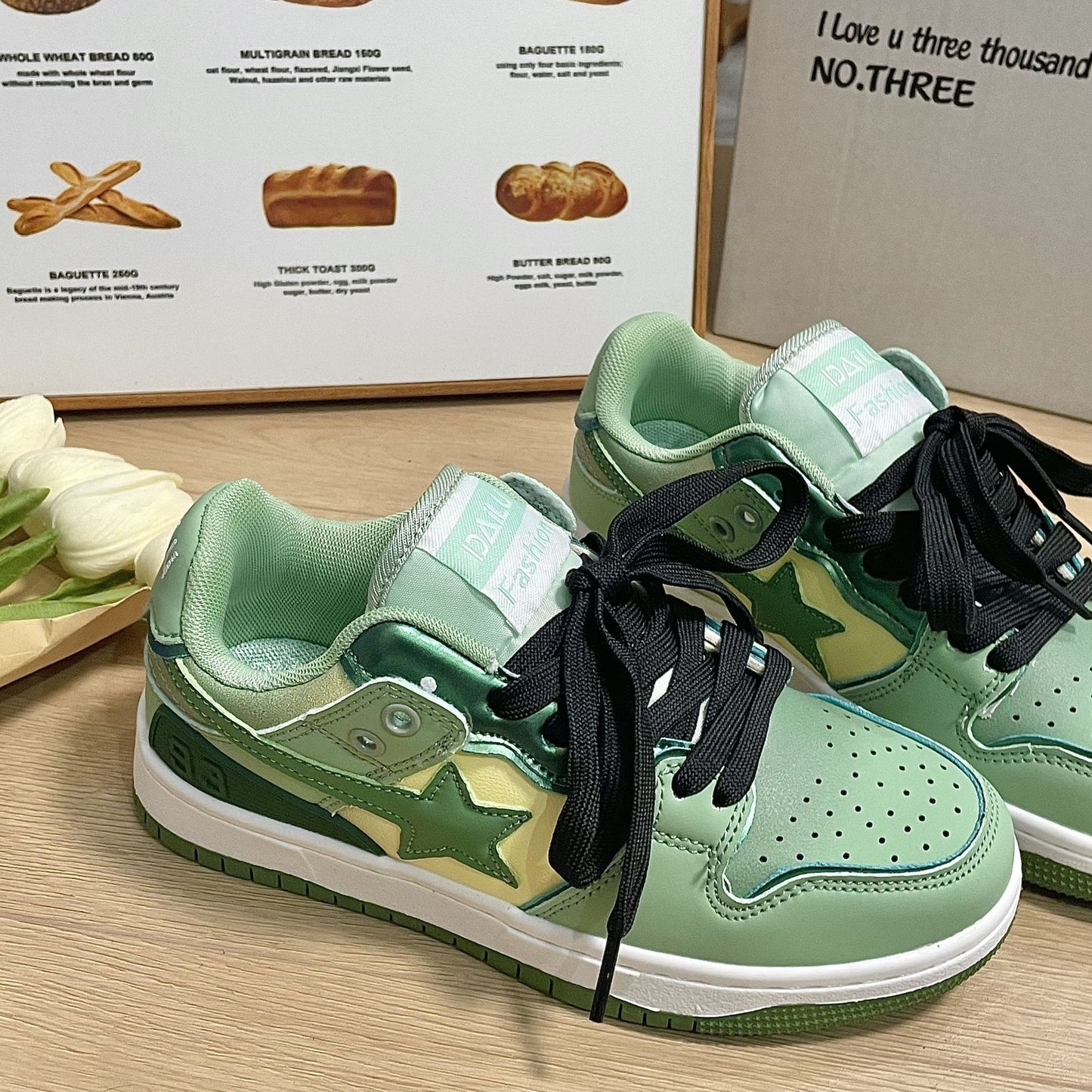 Retro Breathable Rubber Sneaker
