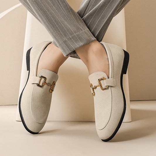 Suede Leather loafer Men