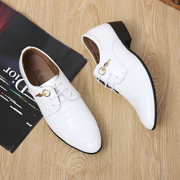 Formal Men Leather Black