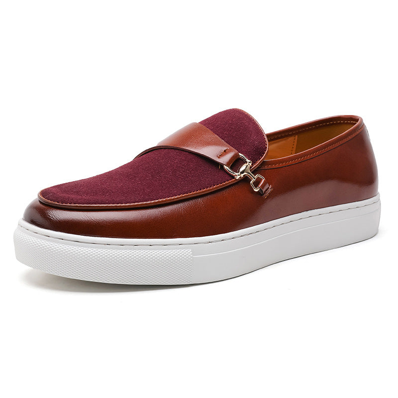 Leather Slip-on loafer Men