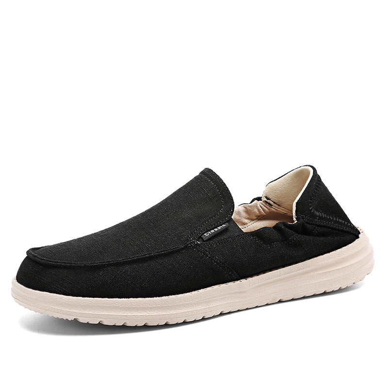 Plus Size Men's Shoes One Pedal Loafer Cloth Shoes