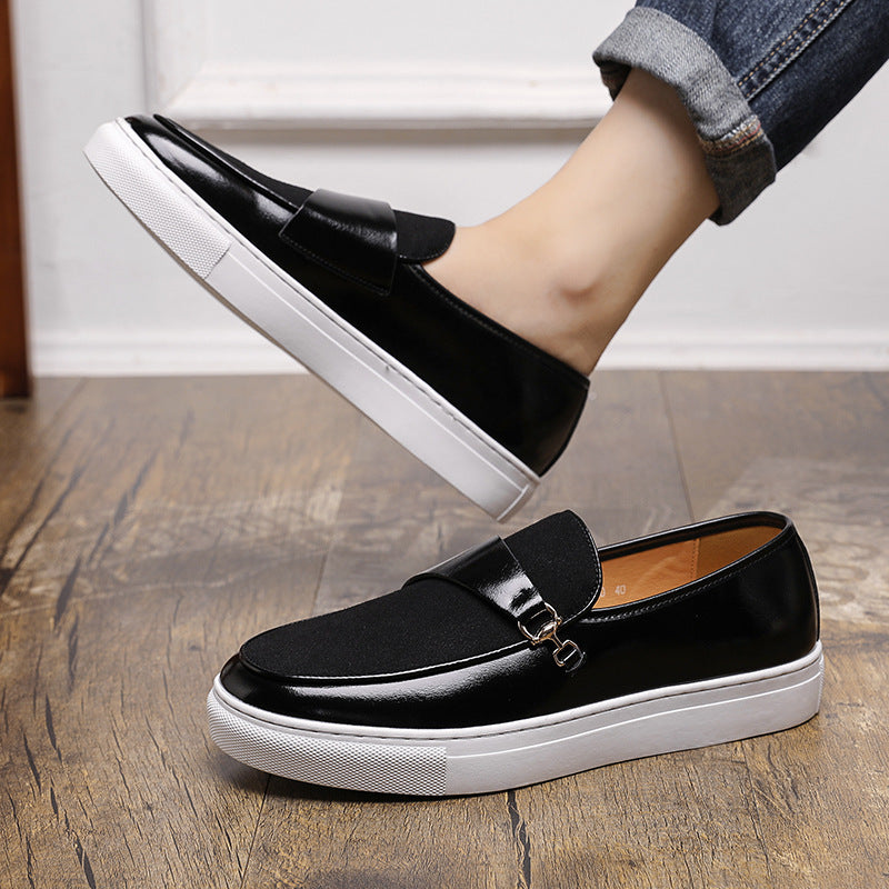 Leather Slip-on loafer Men