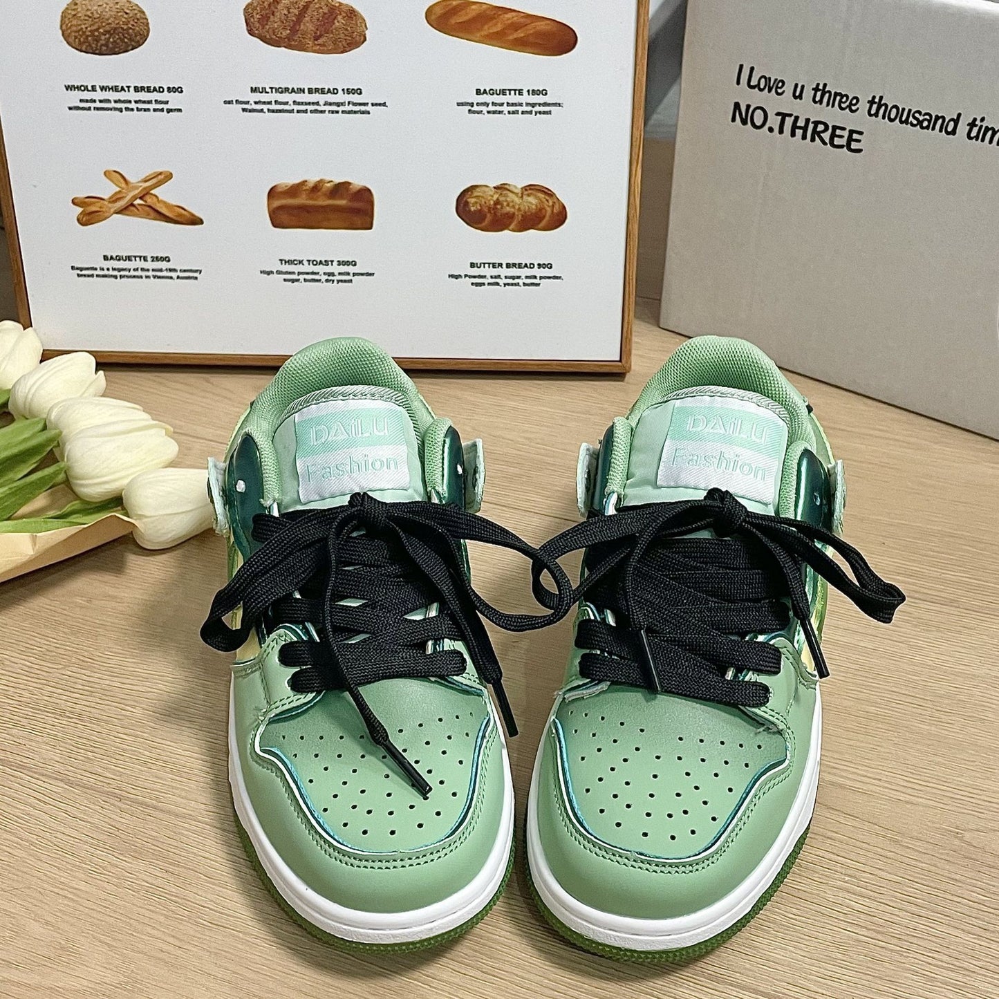 Retro Breathable Rubber Sneaker