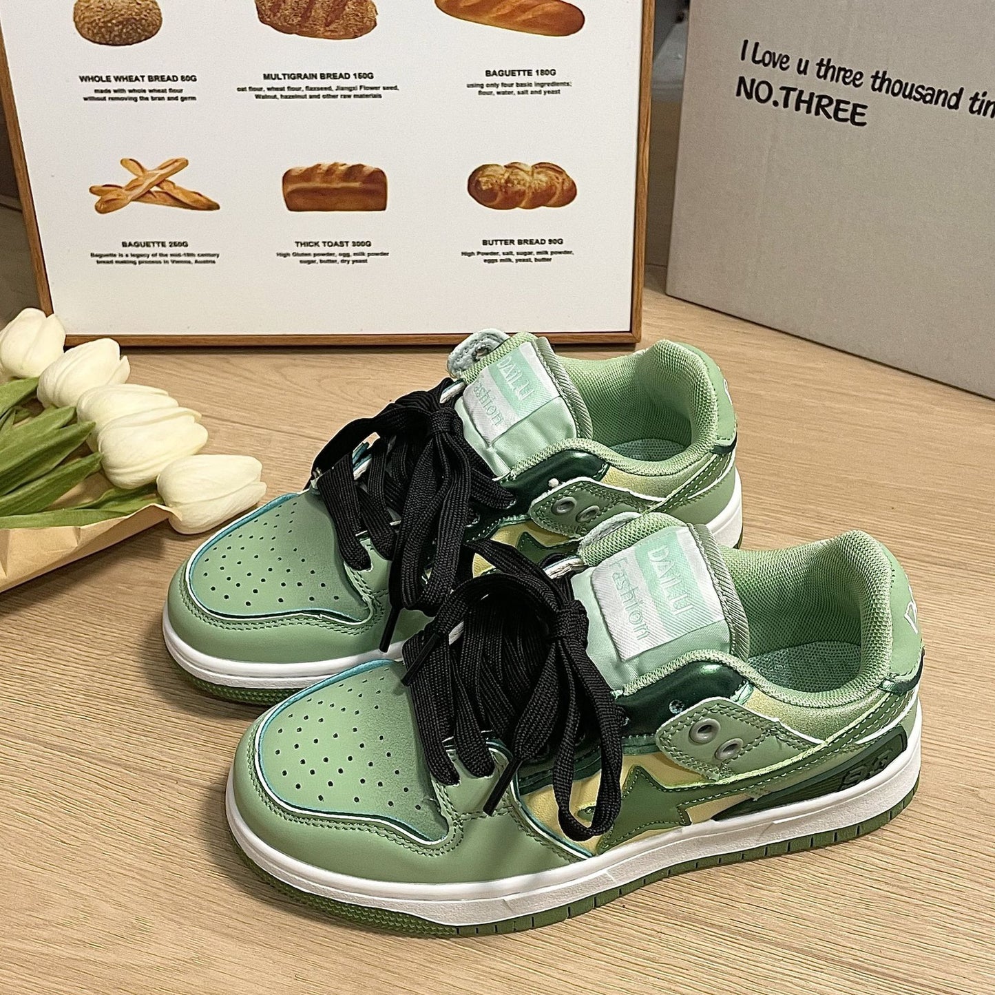 Retro Breathable Rubber Sneaker