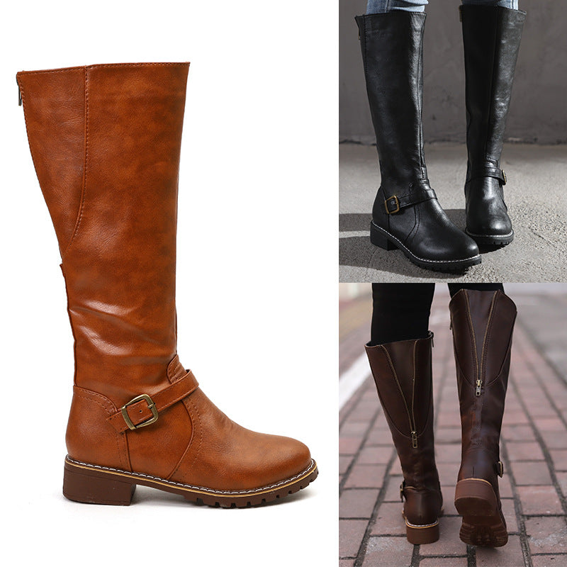 Heel Knight Boots Women