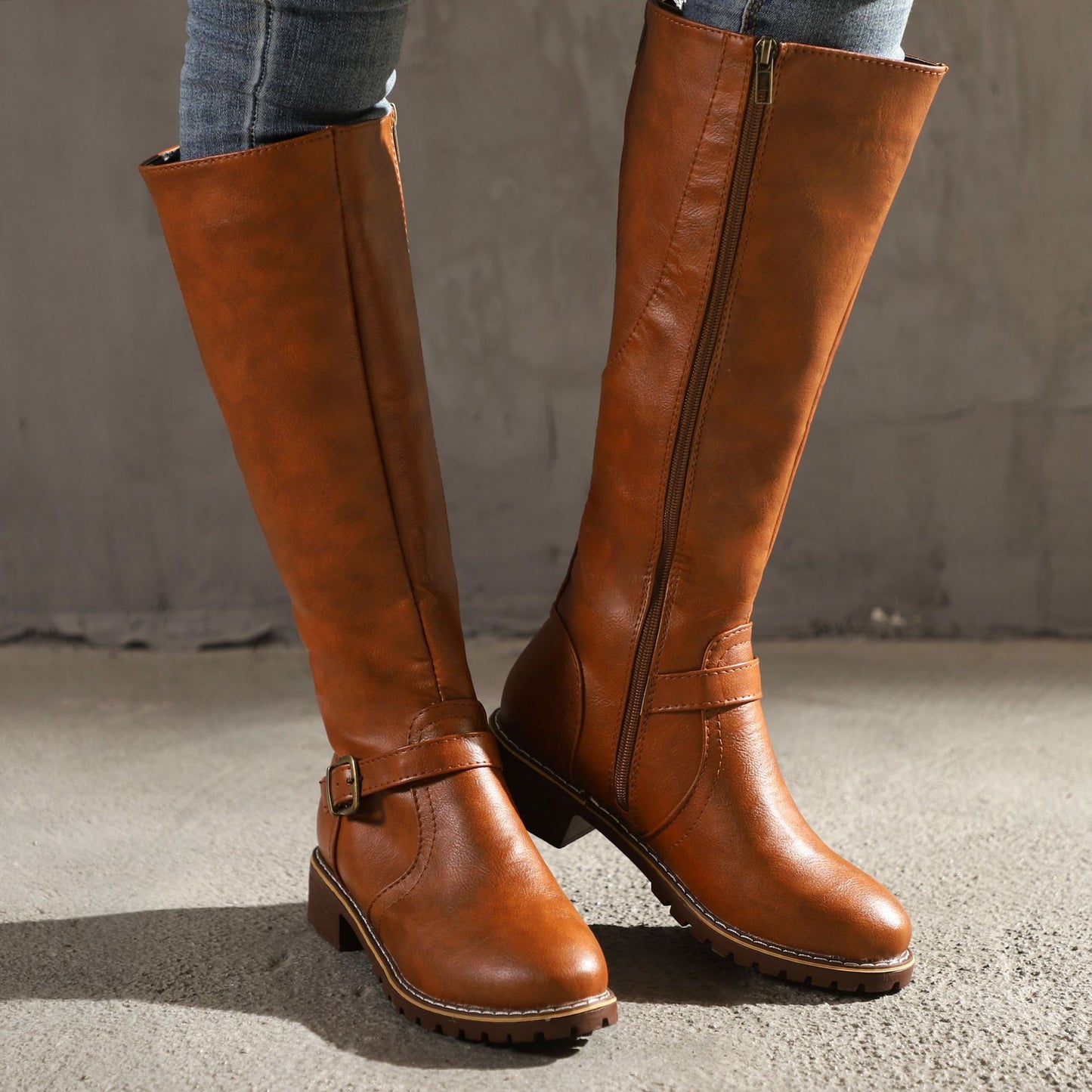 Heel Knight Boots Women