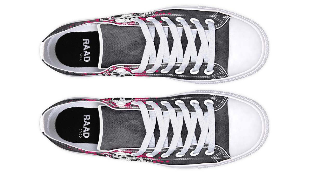 Fashion Print Couple Low-Top sneaker Shoes