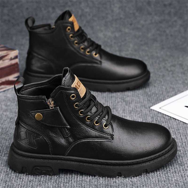 Retro High Cut Martin Boots Men