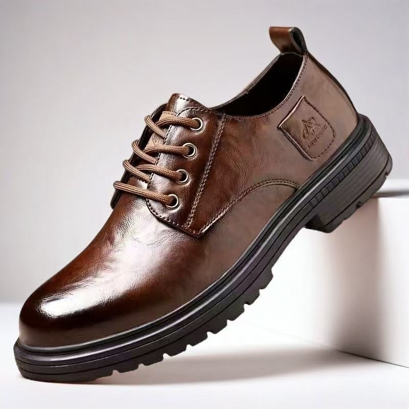 Breathable, Versatile Lace-up Slip-on Loafer Shoes