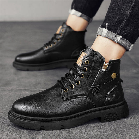 Retro High Cut Martin Boots Men