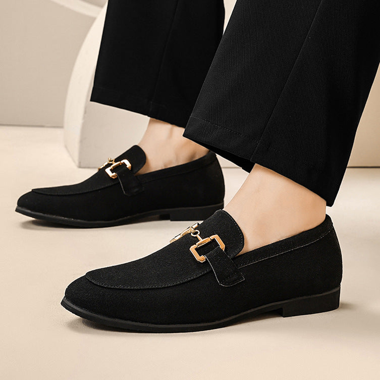 Suede Leather loafer Men