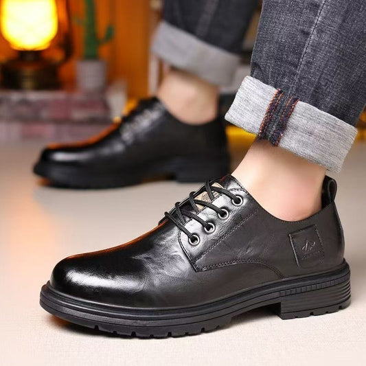 Breathable, Versatile Lace-up Slip-on Loafer Shoes