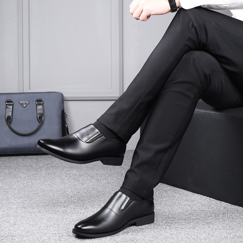 Cotton Formal Wear Men's Leather