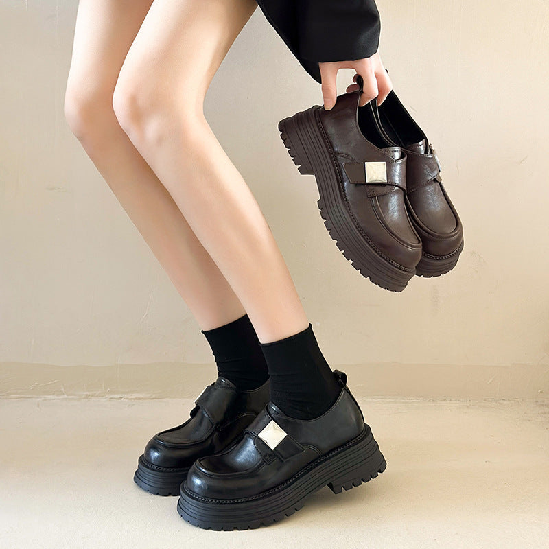 Retro cover Loafers Women