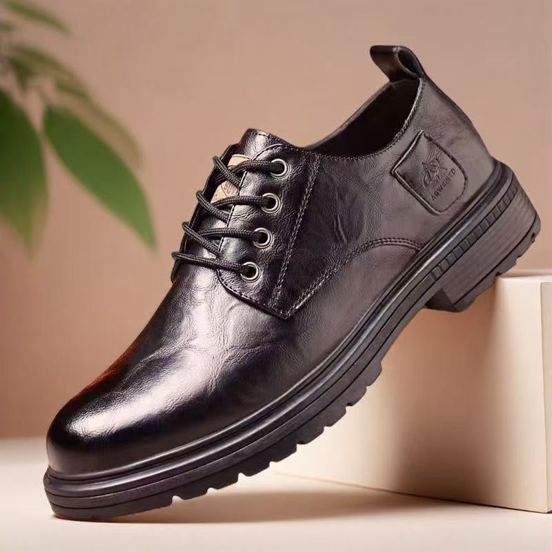 Breathable, Versatile Lace-up Slip-on Loafer Shoes