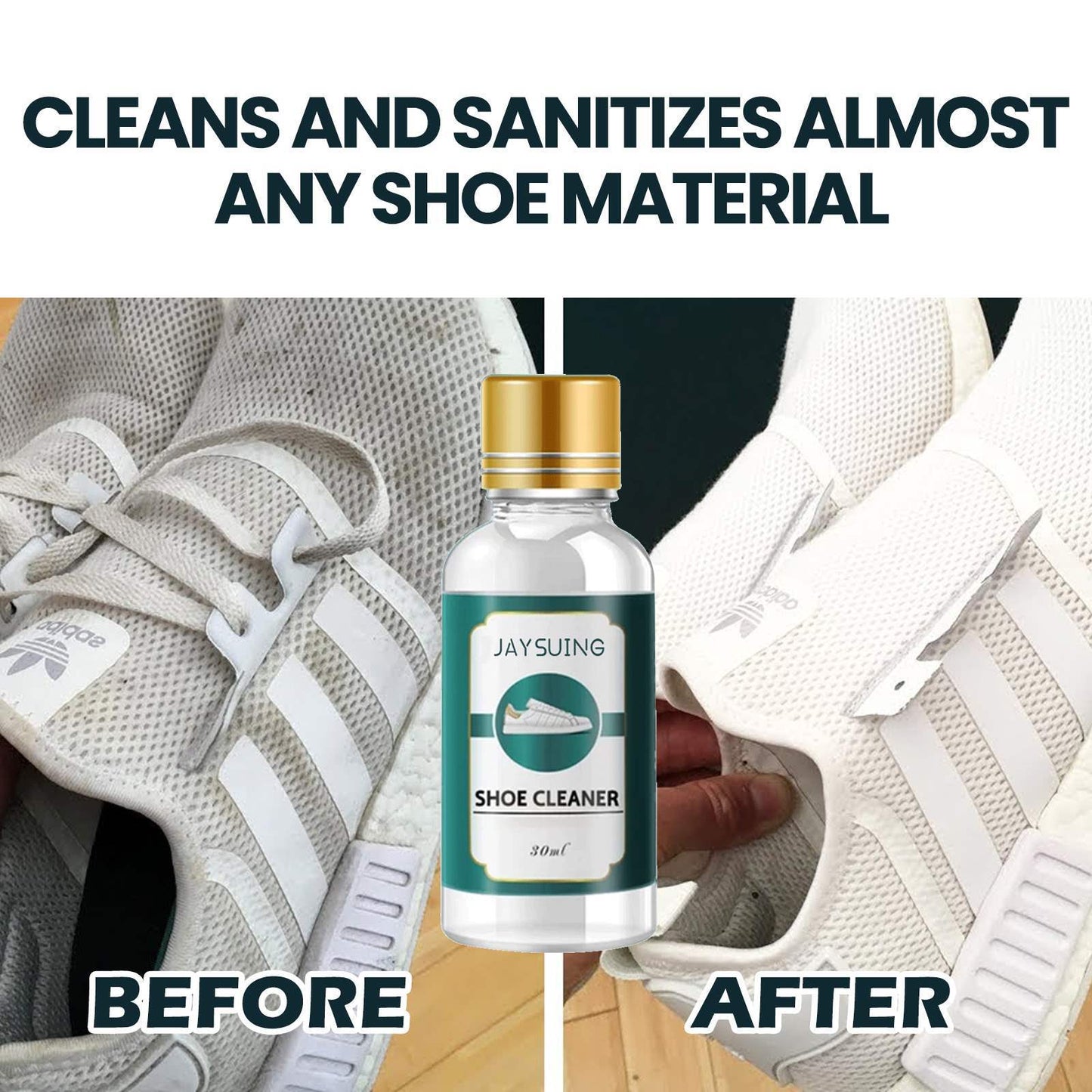 White Shoes Cleaner Black And Decontamination