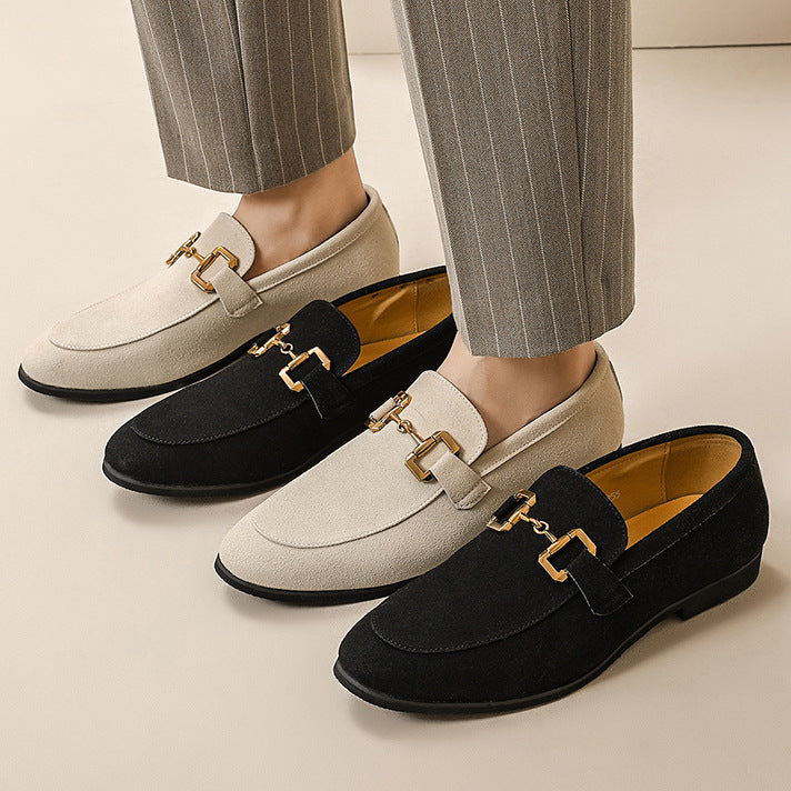 Suede Leather loafer Men