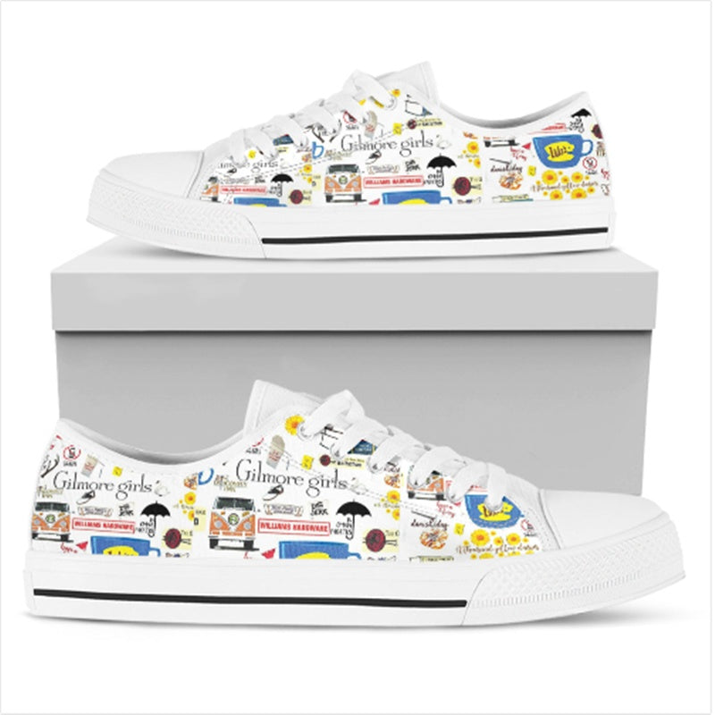 Polynesian Print Low-Top sneaker